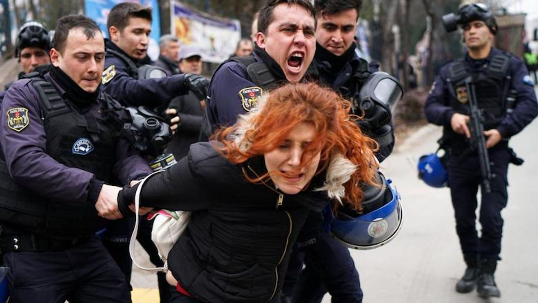 An arrest in Turkey