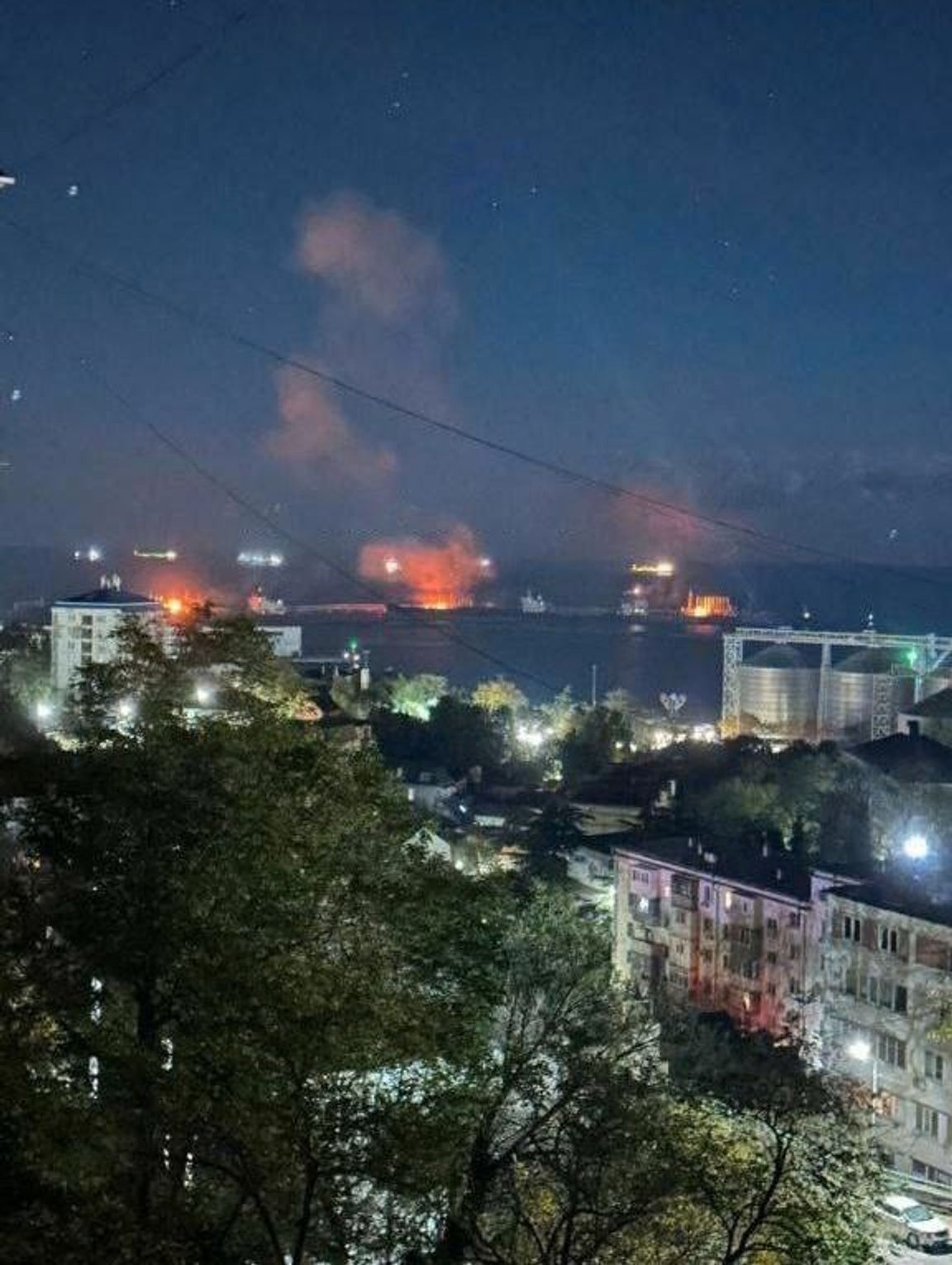 Последствия атаки на порт Туапсе в ночь на 2 ноября 2025 года