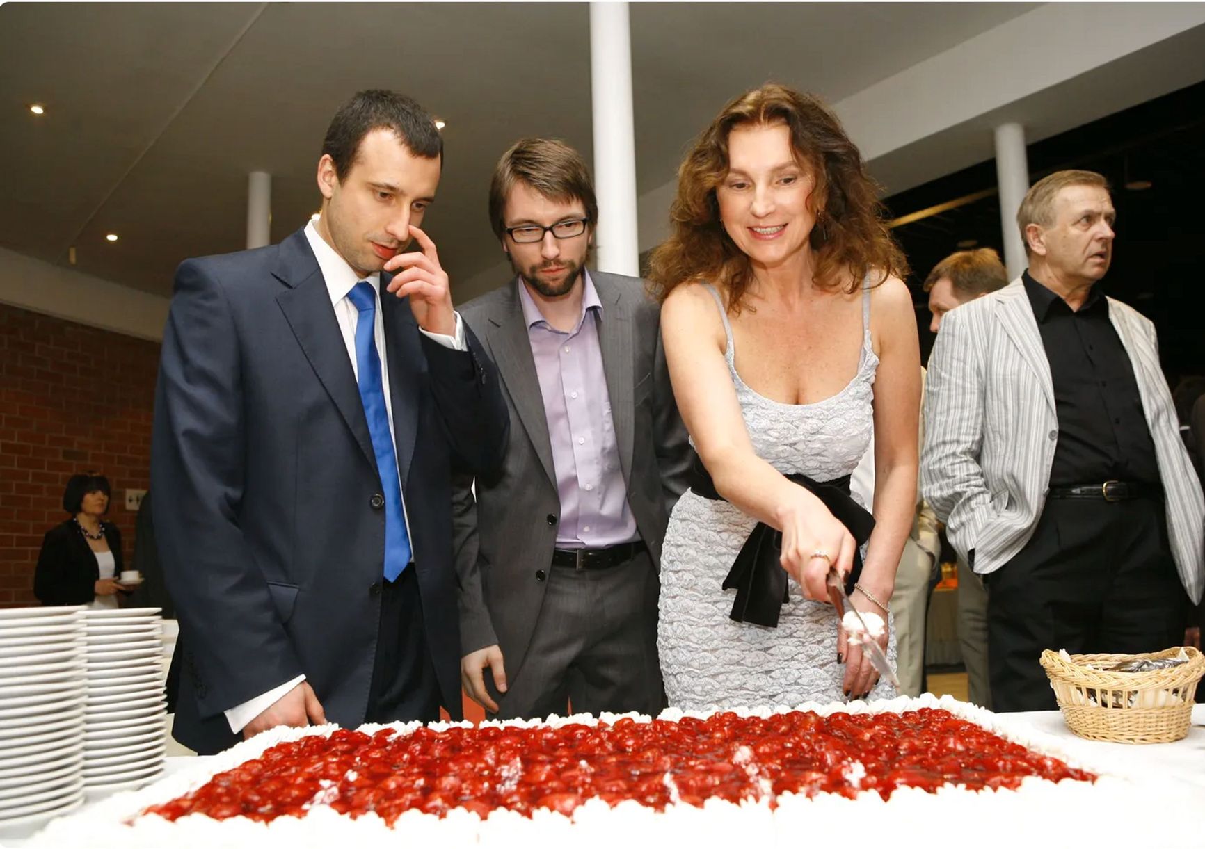 Galina Ignatenko with her sons