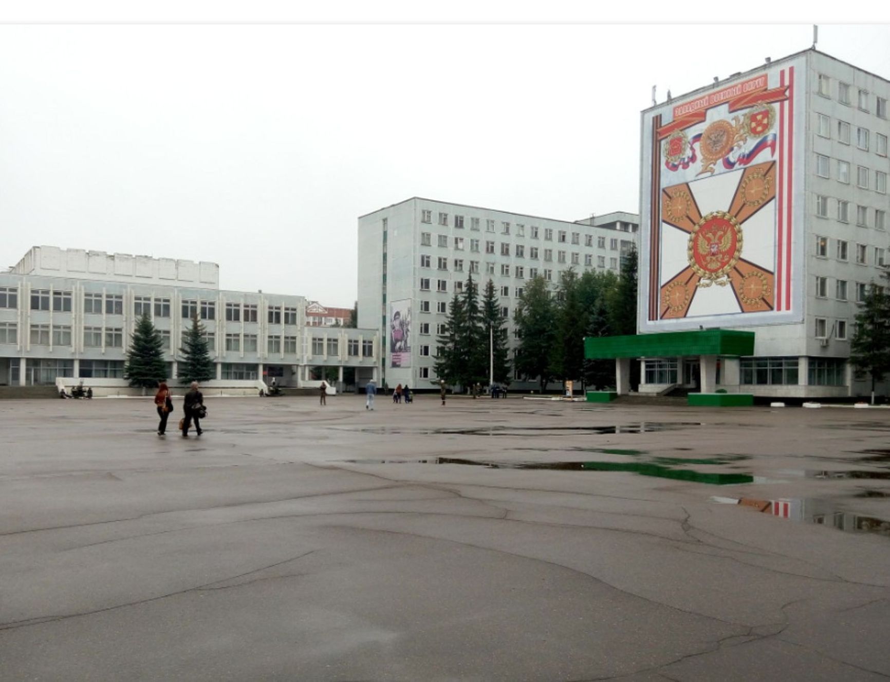 Military unit 61899 in Mosrentgen, where people with the AWOL status are often held