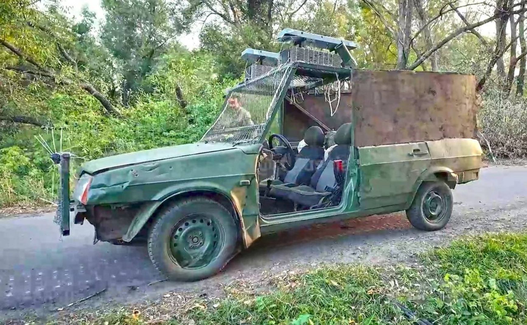 Состоящая на вооружении бойцов 155-й бригады морской пехоты в Курской области «Лада».