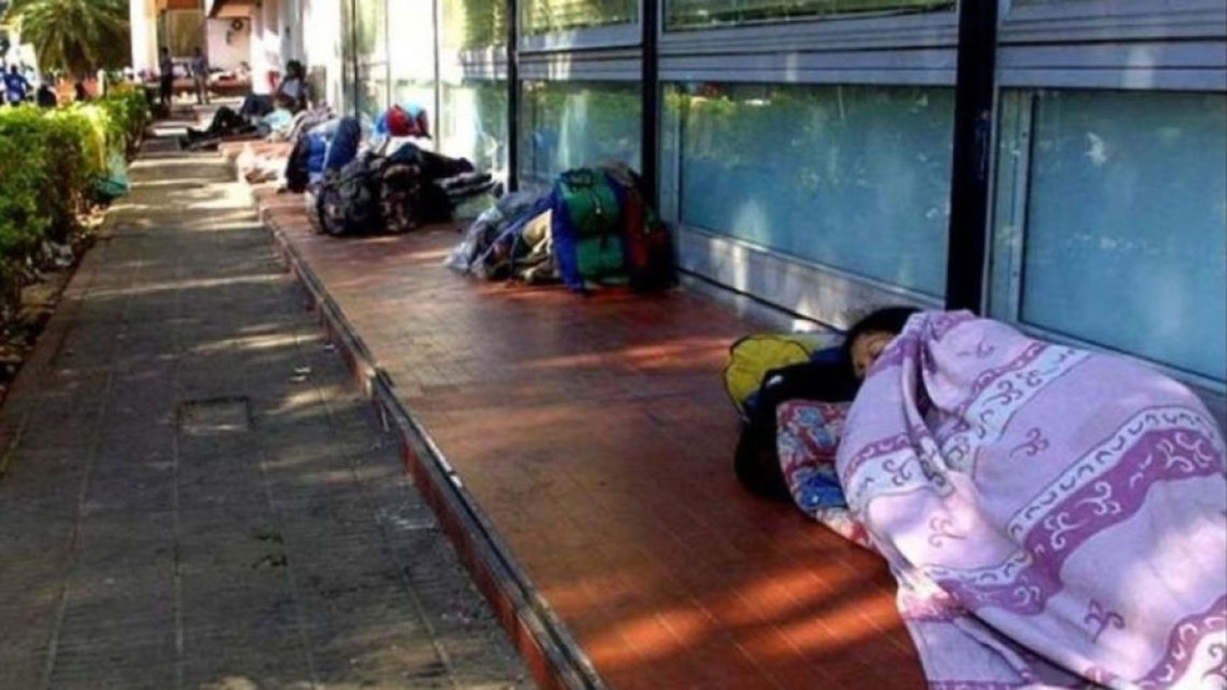 The homeless in Buenos Aires