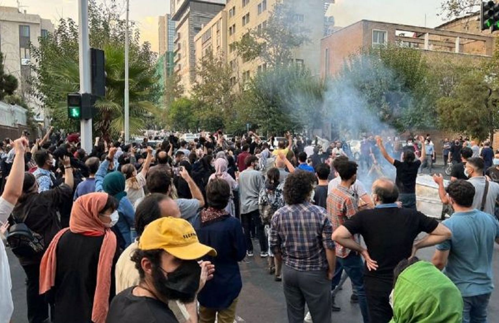 Protests in Iran twitter.com/AJEnglish